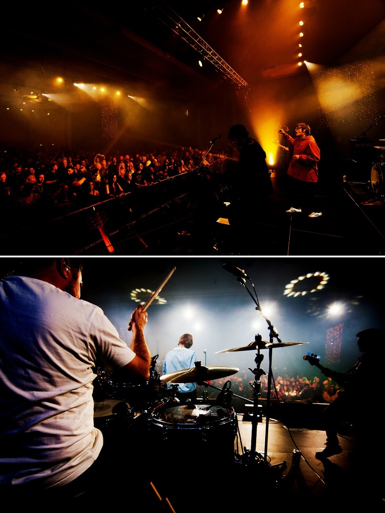 Oasis tribute band, Oasish at Revival festival 2023.