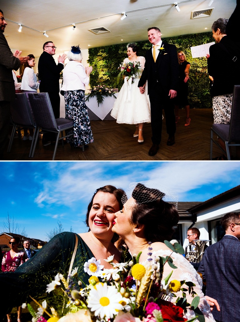 Albert's standish wedding in wigan.