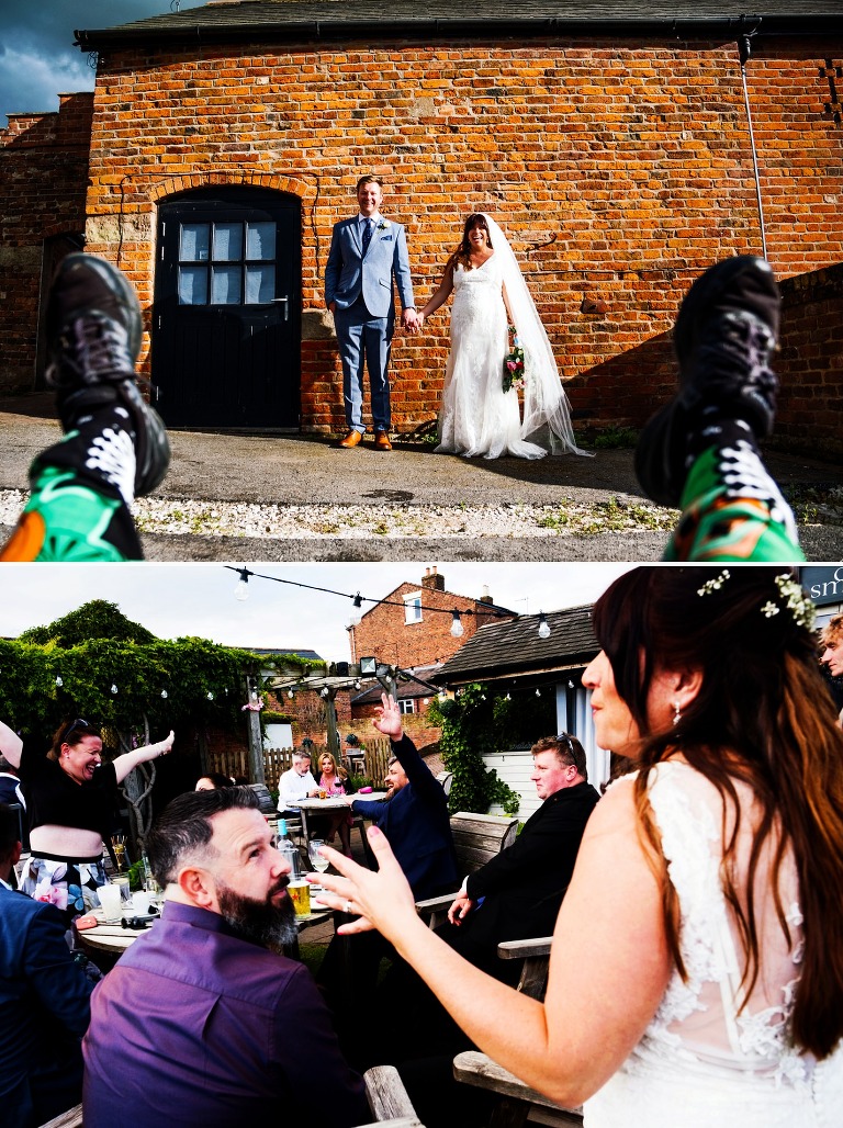 Candid wedding photopgraphy in cheshire.