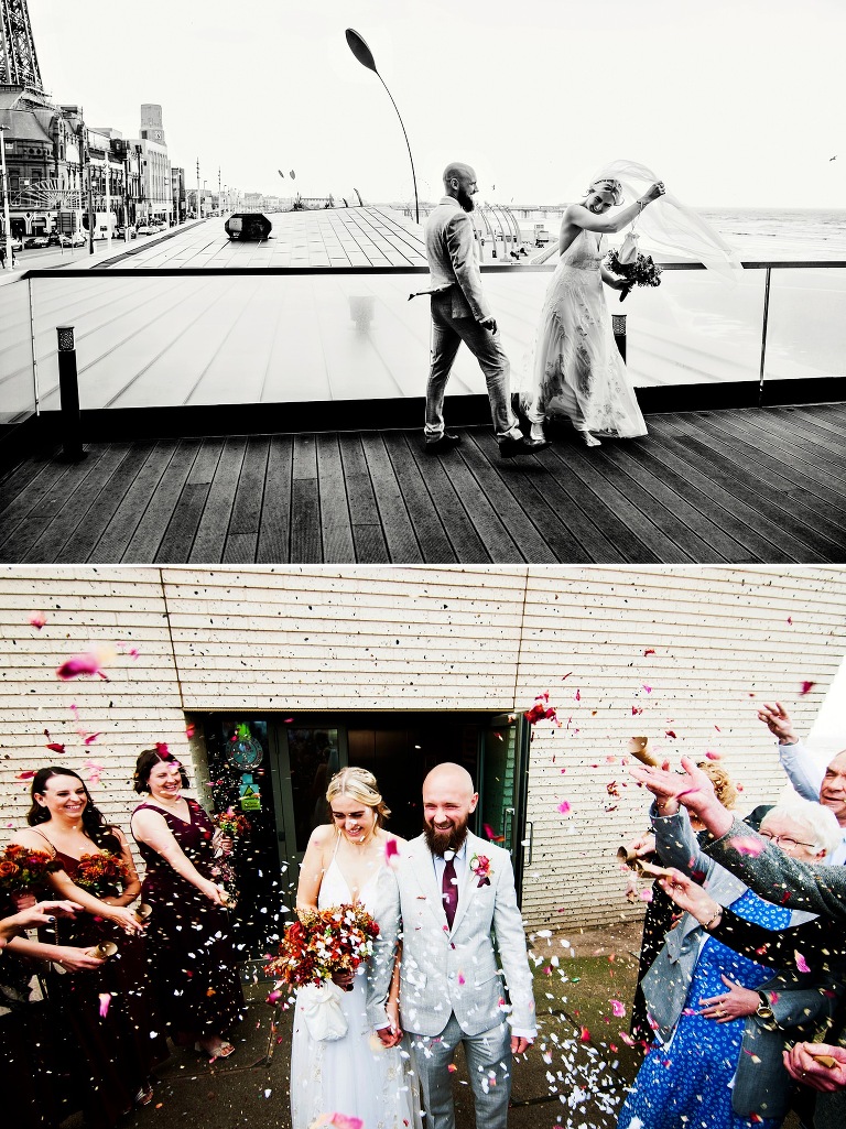 Autumn Blackpool Wedding