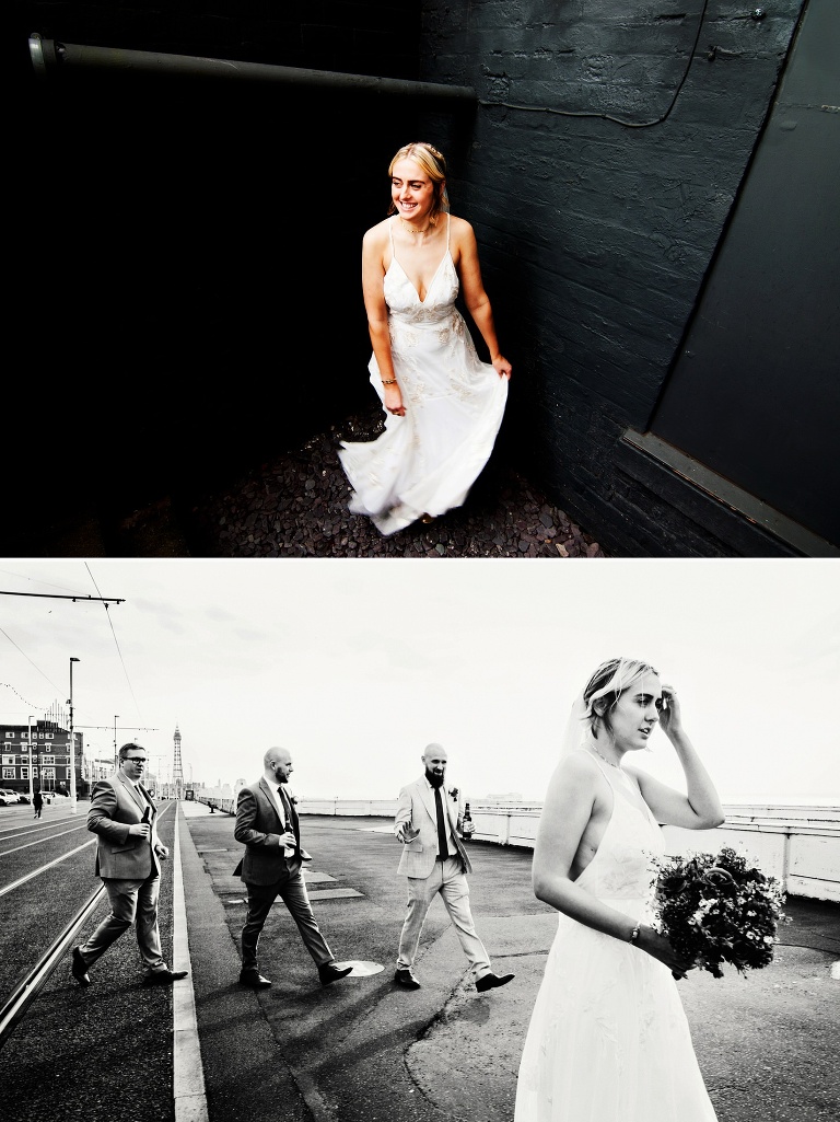 Autmun blackpool wedding.