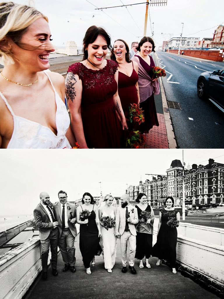 Autumn Blackpool Wedding.