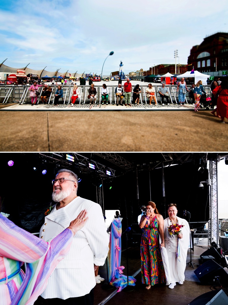blackpool pride wedding